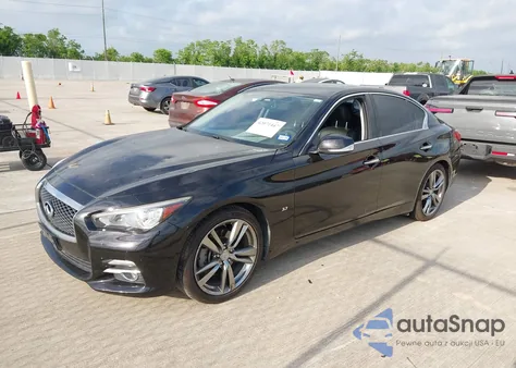 2014 Infiniti Q50 Premium from USA, damaged, VIN JN1BV7AP3EM679036